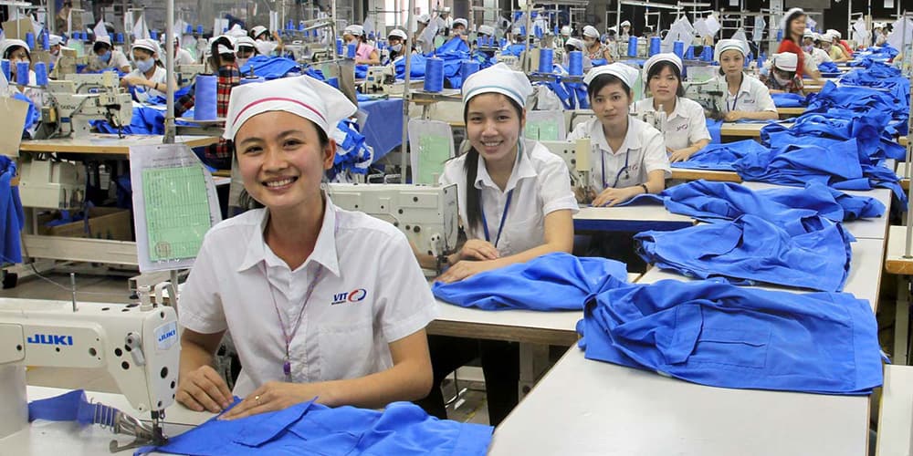 Vietnamese workers